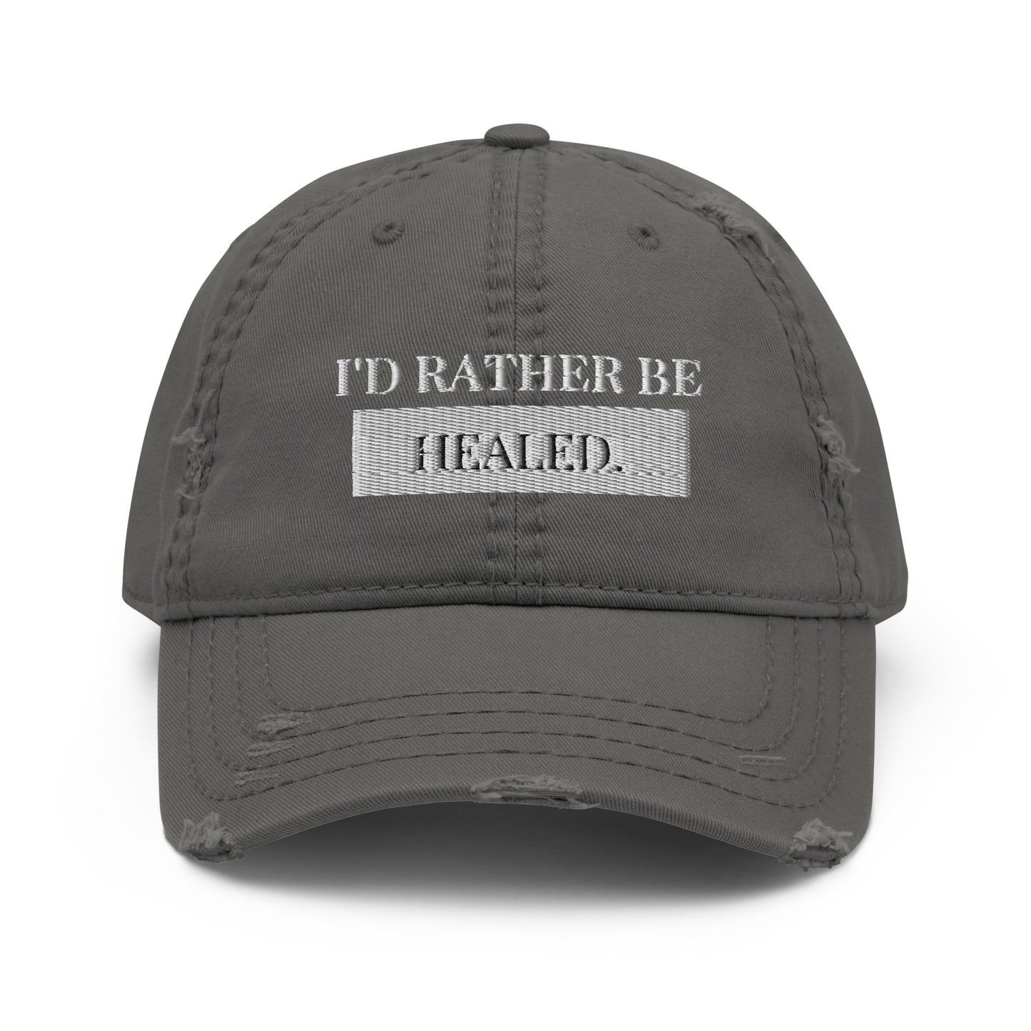 Healed Distressed Hat